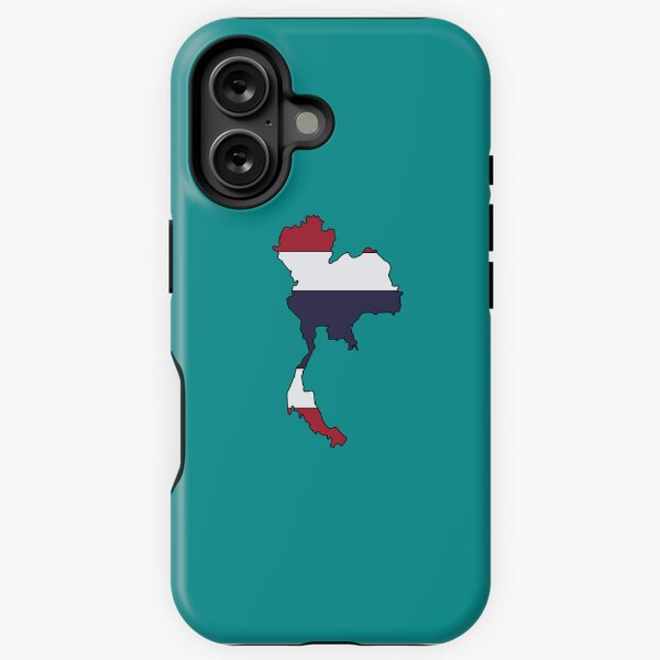 Item preview, Thailand country shape flag designed and sold by zenithcreative.