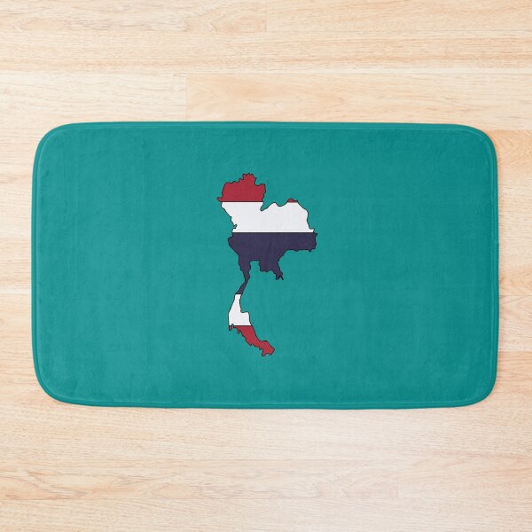Item preview, Thailand country shape flag designed and sold by Rachael Taylor.
