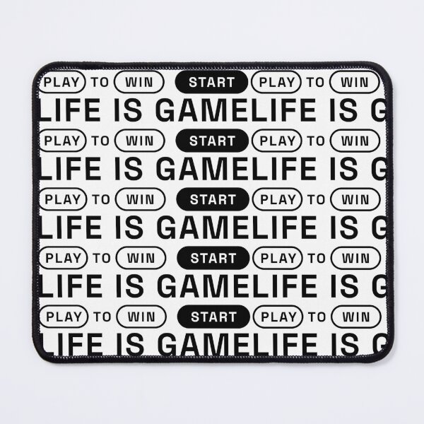 Item preview, "Life is Game Plat to Win" Quote Design designed and sold by unraven.