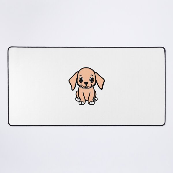 Item preview, cute brown puppy dog designed and sold by GodsOfArt.