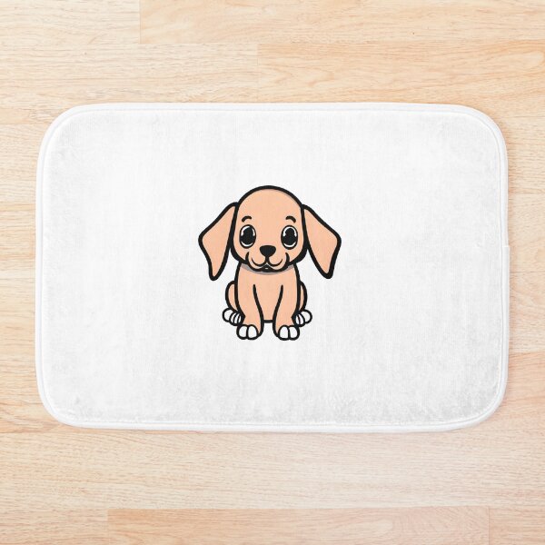 Item preview, cute brown puppy dog designed and sold by GodsOfArt.