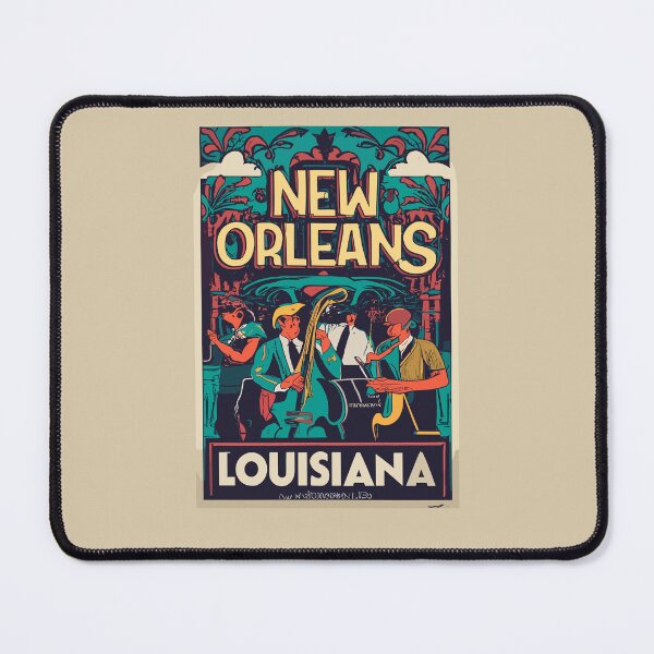 Item preview, A Vintage Travel Art of New Orleans - Louisiana - US designed and sold by GoodOldVintage.
