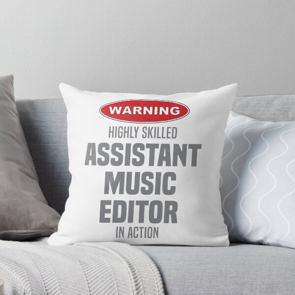 Item preview, Highly Skilled Assistant Music Editor in Action designed and sold by NermilioDesigns.