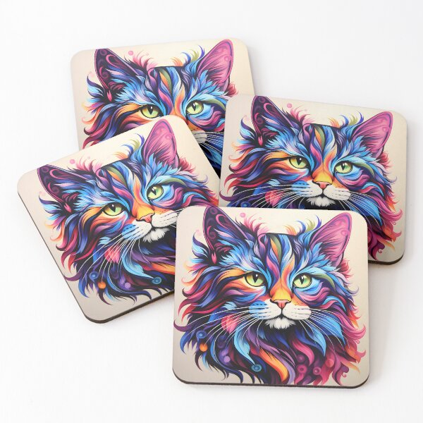 Item preview, Coloring Cat Greatfull Fantasy designed and sold by Luckyart5.