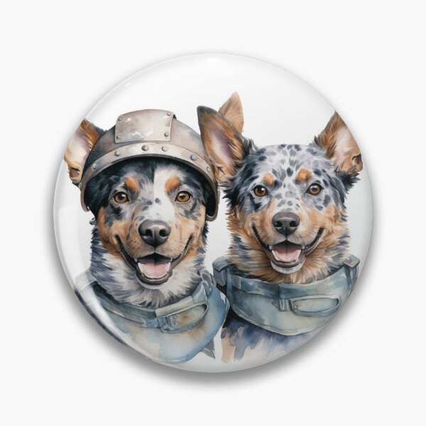 Artikelvorschau, Niedlicher erwachsener Hund des Australian Cattle Dog // Süßes Design des Australian Cattle Dog // Süße Welpen-Haustierhalstücher, Australian Cattle Dog-Matten, Poster für den süßen Welpenhund entworfen und verkauft von SMARTKIT  DESIGNAGENCY.