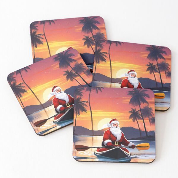 Item preview, Kayak Christmas  designed and sold by MatrixTattoo.