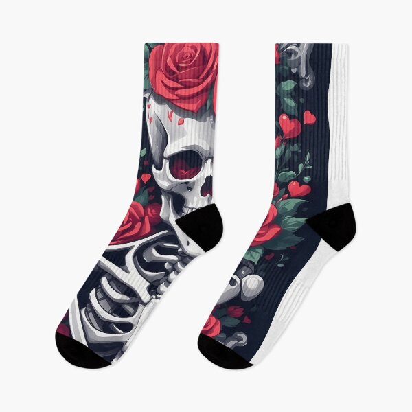 Item preview, Skull With Roses designed and sold by wplamkung.