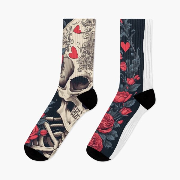 Item preview, Skull With Roses designed and sold by wplamkung.