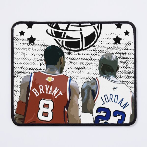Item preview, Bryant and Jordan two basketball greats designed and sold by unpoquetet.