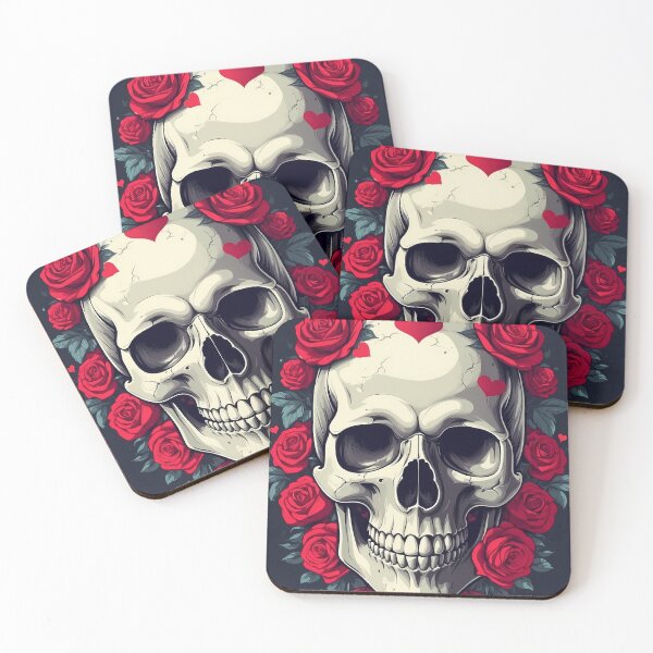 Item preview, Skull With Roses designed and sold by wplamkung.