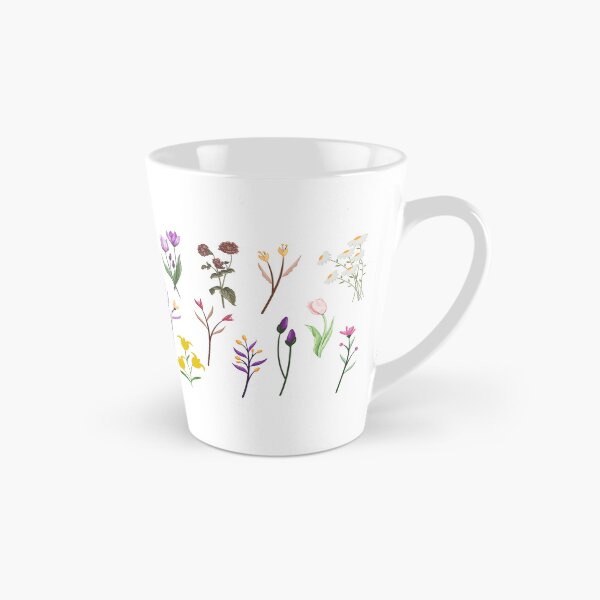 Item preview, Beautiful Floral Flower mugs designed and sold by mrrootdesign.