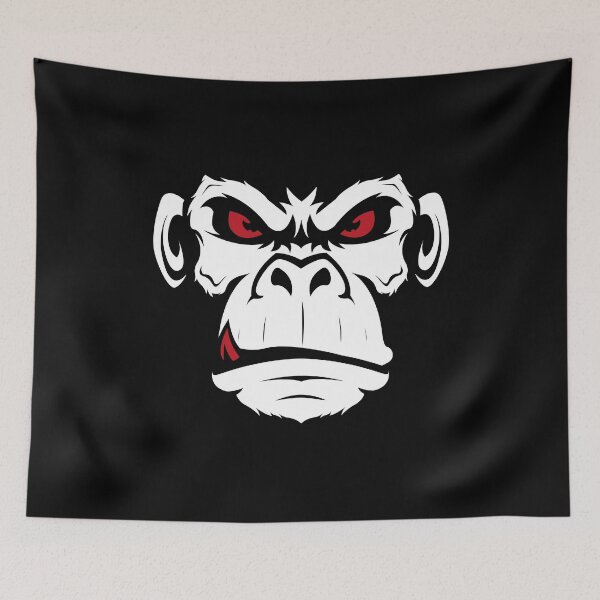 Item preview, Angry Gorilla Face International Monkey Day Gorilla Lovers Gift designed and sold by AstroShop1.