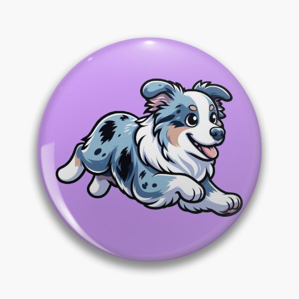 Item preview, Australian Shepherd Cartoon designed and sold by Kat-su.
