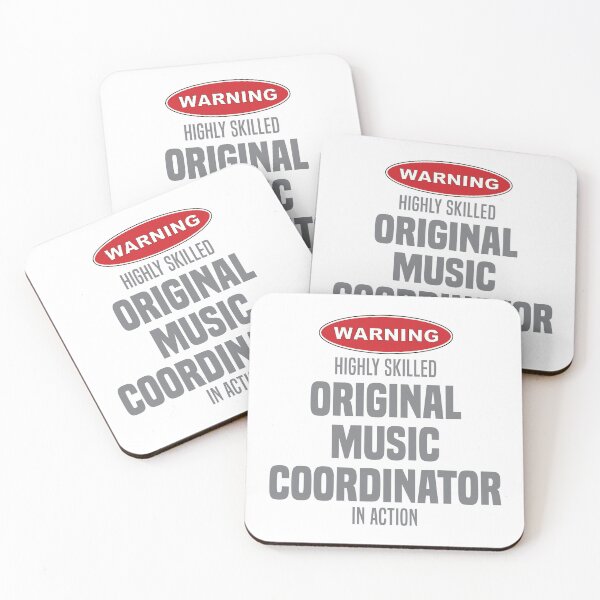 Item preview, Highly Skilled Original Music Coordinator in Action designed and sold by NermilioDesigns.