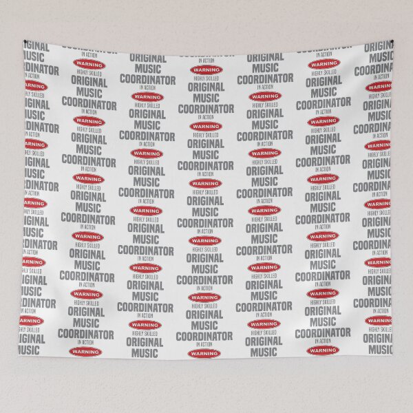 Item preview, Highly Skilled Original Music Coordinator in Action designed and sold by NermilioDesigns.