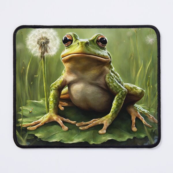 Item preview, Dandelion Frog designed and sold by ArtsOfBats.
