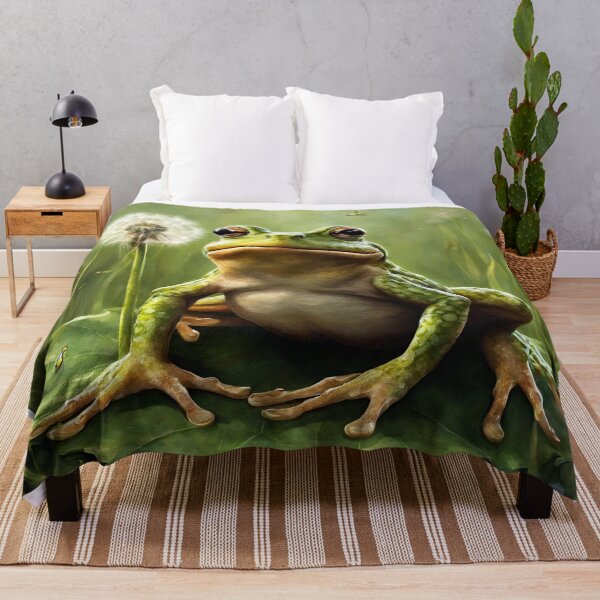 Item preview, Dandelion Frog designed and sold by ArtsOfBats.
