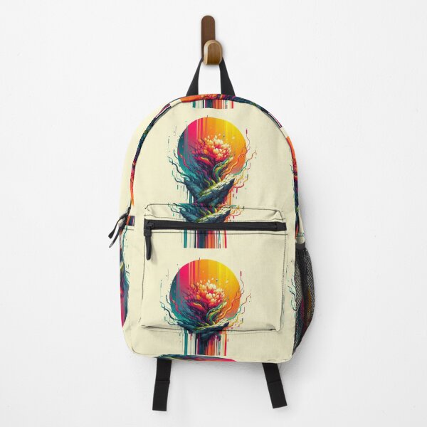 Item preview, Blooming Resilience: A Surreal Floral Portrait designed and sold by Rafal Saluszewski.