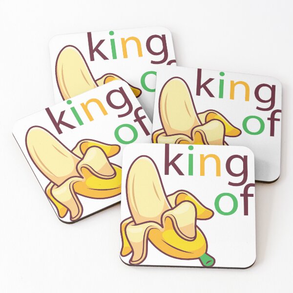 Item preview, King of BANANA designed and sold by AbuBabaStickers.