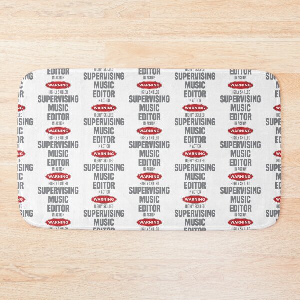 Item preview, Highly Skilled Supervising Music Editor in Action designed and sold by NermilioDesigns.