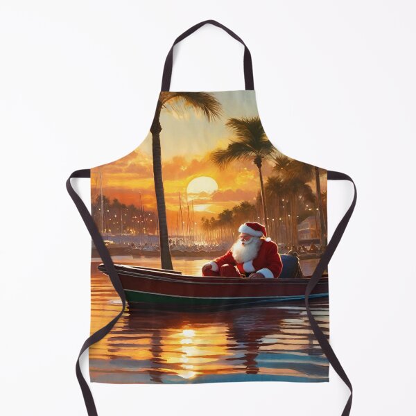 Item preview, Boating Santa designed and sold by MatrixTattoo.