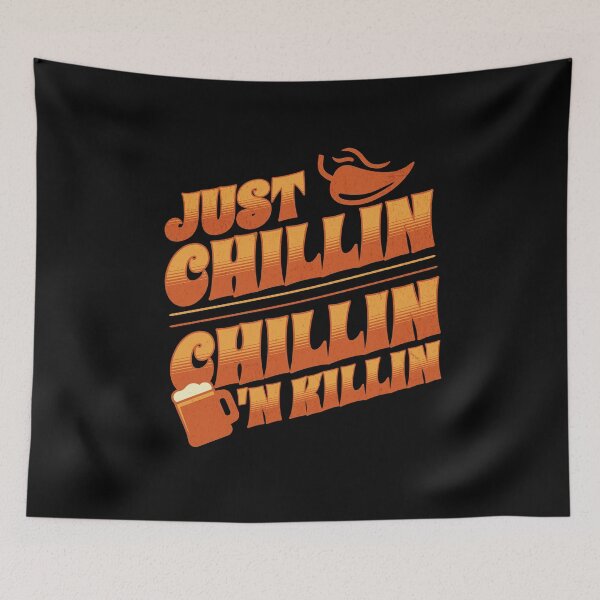 Item preview, Just chillin', chillin' n killin' designed and sold by Retro-Rebellion.