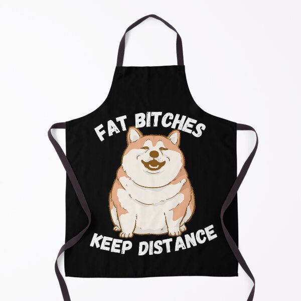 Item preview, Fat Bitches Keep Distance designed and sold by RecklessPrints.