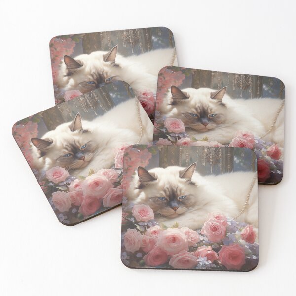 Item preview, Glamorous Birman Cat designed and sold by Nocturne  Paws.