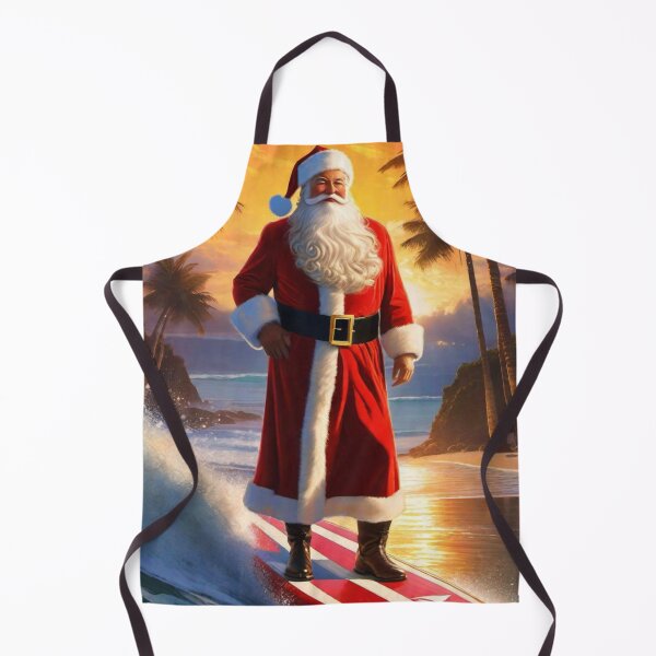 Item preview, Surfing Santa designed and sold by MatrixTattoo.