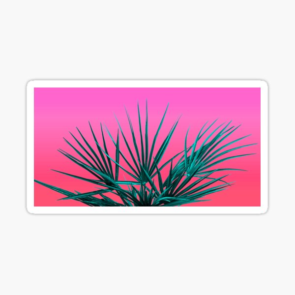 Item preview, Pink Palm Life - Miami Vaporwave designed and sold by Jennifer Walsh Design.