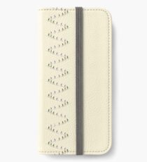 Wilde Schwäne iPhone Flip-Case/Hülle/Klebefolie