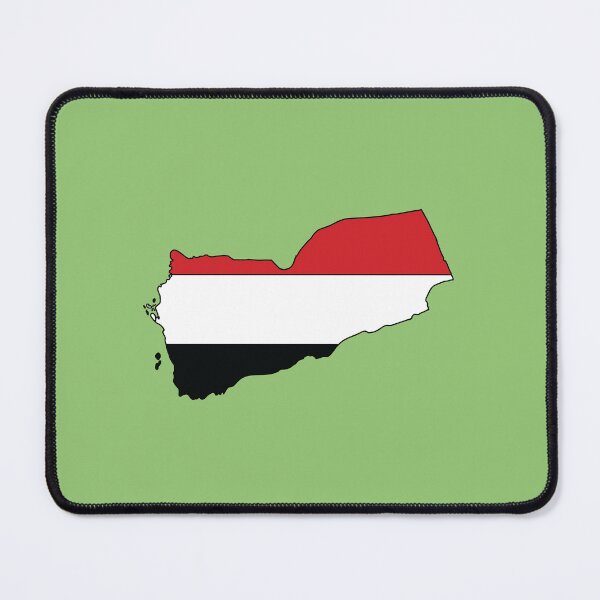 Item preview, Yemen country shape flag designed and sold by Rachael Taylor.