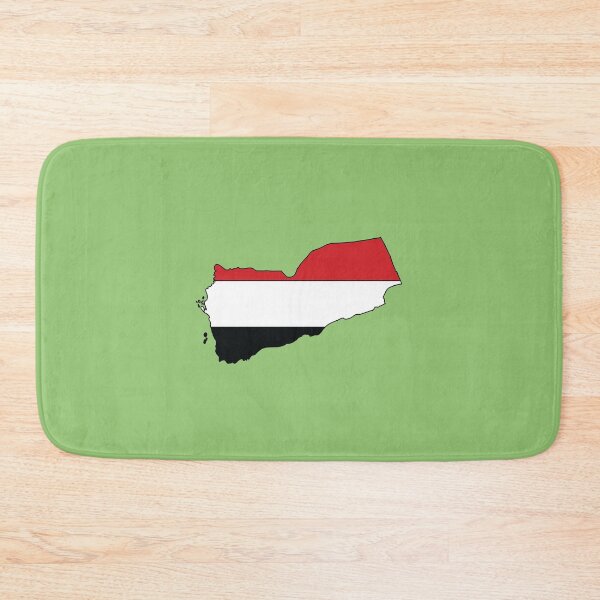 Item preview, Yemen country shape flag designed and sold by Rachael Taylor.