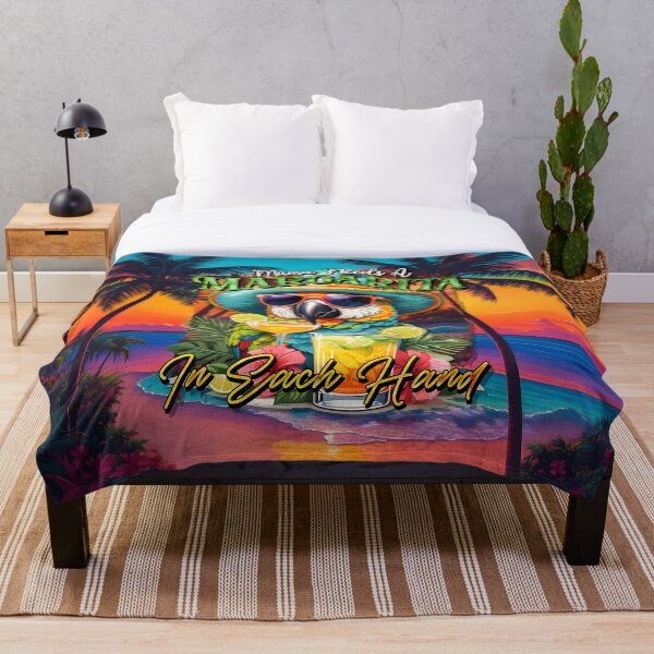 Item preview, Mama Needs a Margarita In Each Hands: A Tropical Parrot Escape with Double Delight Sunset designed and sold by MindWave THC.