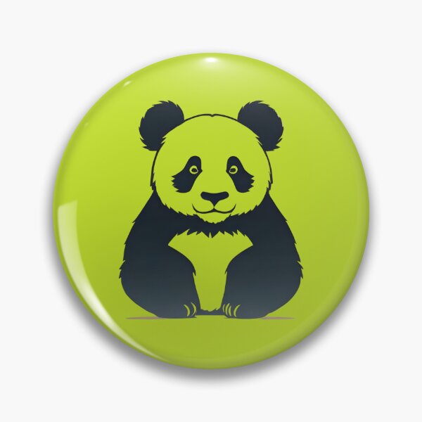 Item preview, "Panda Prowess: Adorable Silhouette" designed and sold by ArtistKunal123.