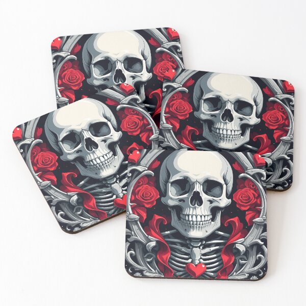 Item preview, Skull With Roses designed and sold by wplamkung.