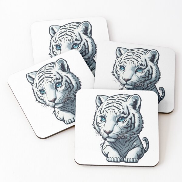 Item preview, HD Tiger Dreams: Vermeer-Inspired Sticker with Octane Render designed and sold by iqenadak.
