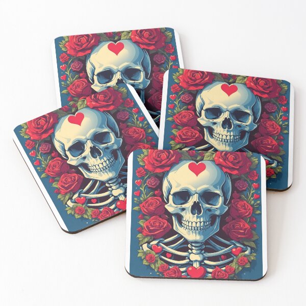 Item preview, Skull With Roses designed and sold by wplamkung.