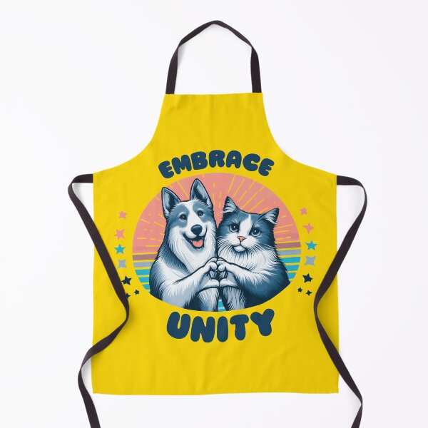 Item preview, Unity Paws: Cats & Dogs Celebrating Peaceful Coexistence designed and sold by ShobulousStudio.