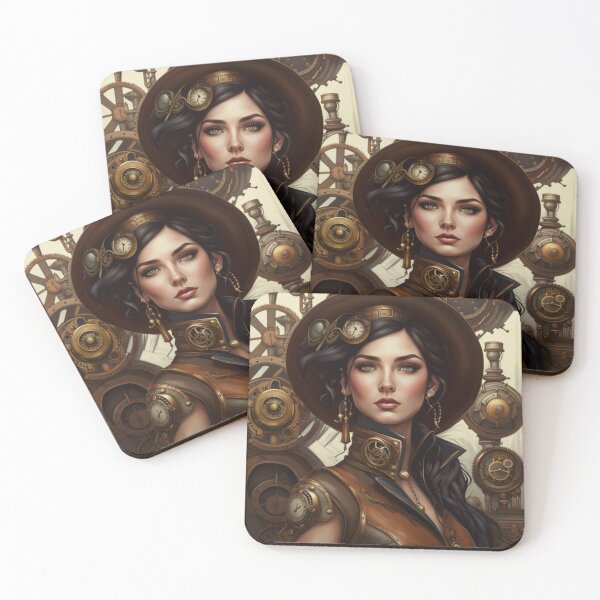 Item preview, Beautiful Woman, Steampunk #1 designed and sold by RBRUnitedd.