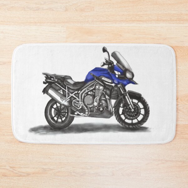 Item preview, Drawing of Vintage Classic Motorbike Tiger Explorer  designed and sold by GaalArt.