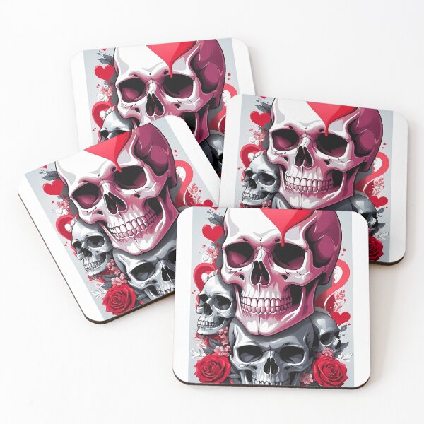 Item preview, Skull With Roses designed and sold by wplamkung.