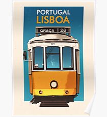 Travel Posters - Lisbon Portugal Poster