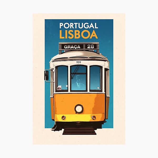 Aperçu de l'œuvre Affiches de voyage - Lisbonne Portugal créée et vendue par ruiricardo.