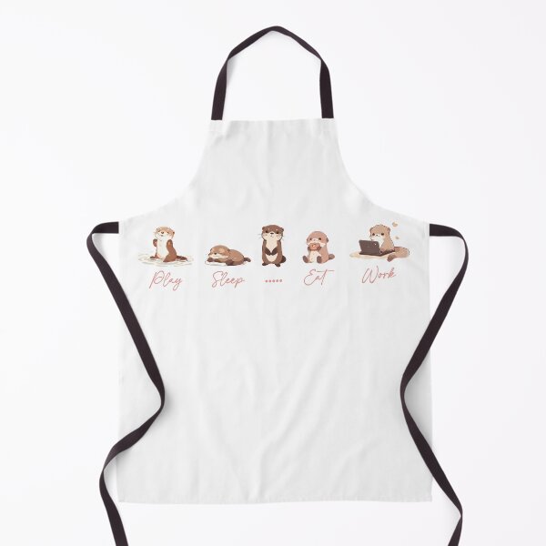 Item preview, Eat Sleep Otter Repeat designed and sold by unsungshop.
