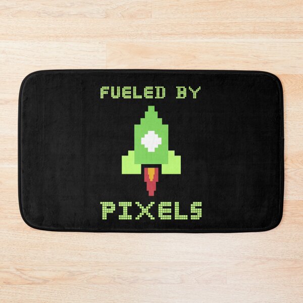 Item preview, Fueled By Pixels Funny Gamers Lovers Rocket designed and sold by MotivaChic.