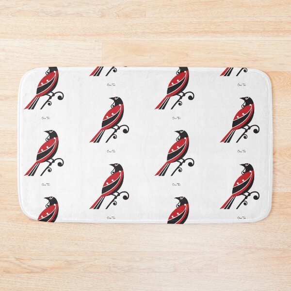 Item preview, One Tūī - Black & Red designed and sold by ObjectsOfDesire.