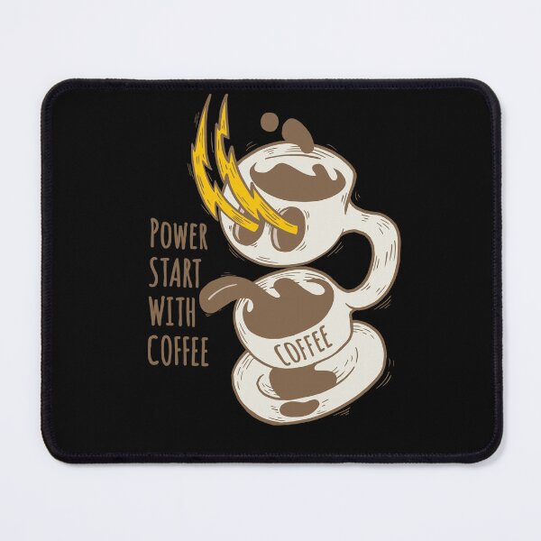 Item preview, Power start with coffee designed and sold by feelboy.