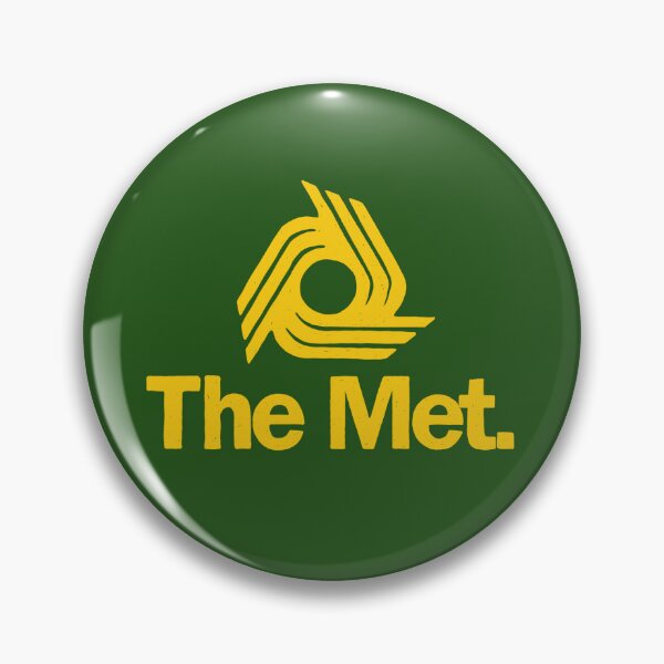 Item preview, 'The Met' Vintage Melbourne Public Transport Logo - Yellow designed and sold by Transitory Works.