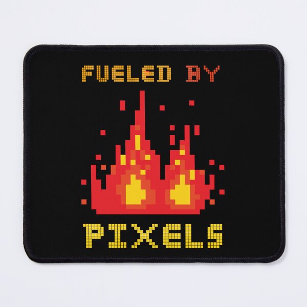 Item preview, Fueled By Pixels Funny Flame Gamers Lovers  designed and sold by MotivaChic.